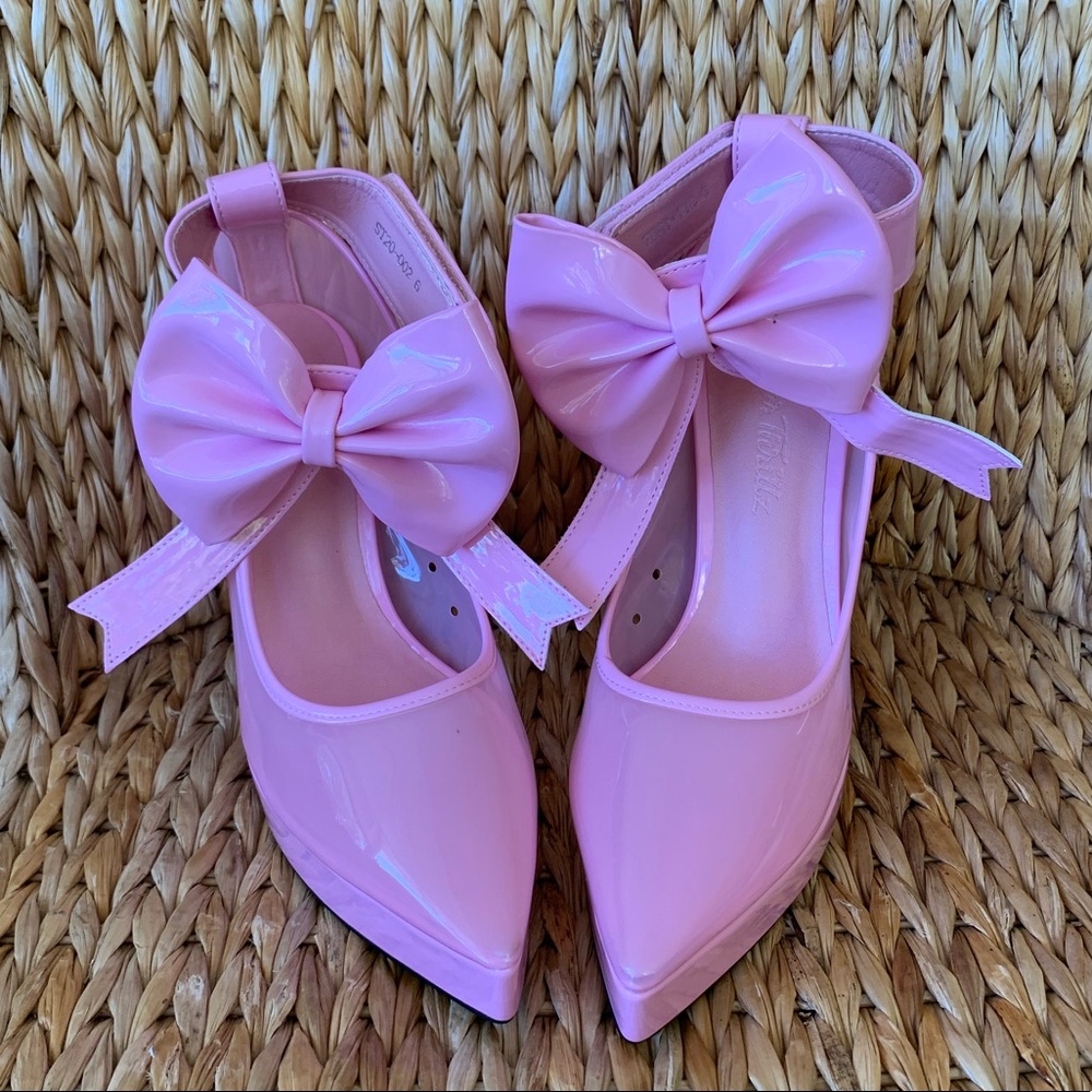 New 🎀Sugar Thrillz x Dolls Kill Pink Pumps